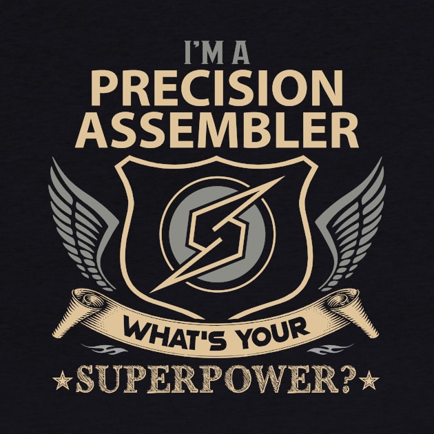 Precision Assembler T Shirt - Superpower Gift Item Tee by Cosimiaart